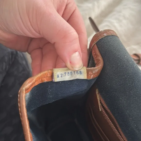 Dooney & Bourke Navy Leather Crossbody Bag - Picture 11 of 13